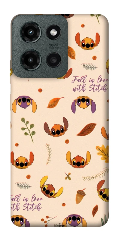 Чехол на Motorola Moto G Power (2025) Fall in love with Stitch фото 1 из 1