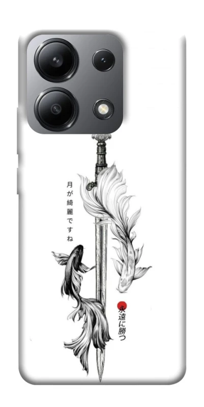 Чехол на Xiaomi Redmi Note 13 4G Tattoo ver.6 фото 1 из 1