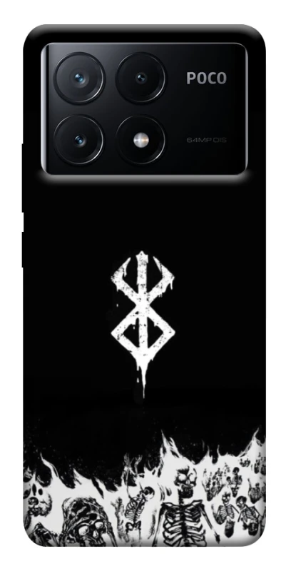 Чохол на Xiaomi Poco X6 Berserk skeletons фото 1 з 1