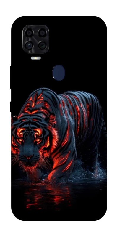 Чохол на ZTE Blade v2020 fire tiger фото 1 з 1