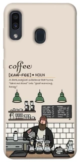 Чохол на Samsung Galaxy A20 / A30 Kaw-fee фото 1 з 1