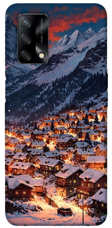 Чохол на Oppo A74 4G Новорічний v29 фото 1 з 1