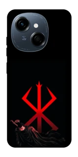 Чохол на TECNO Spark Go 1 Berserk Red Logo фото 1 з 1