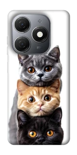 Чохол на TECNO Spark 20 Гарні котики фото 1 з 1