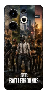 Чехол на TECNO Pova 6 Neo (LI6) PUBG фото 1 из 1