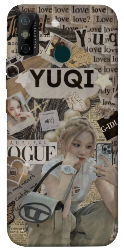 Чехол на TECNO Spark 6 Go Yuqi (G)I-DLE фото 1 из 1