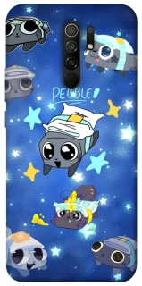 Чехол на Xiaomi Redmi 9 Pebble kitten stars фото 1 из 1