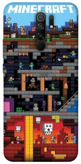 Чохол на Xiaomi Redmi 9 Minecraft фото 1 з 1