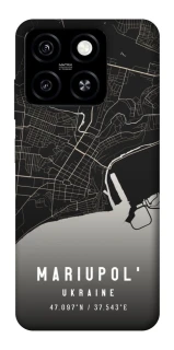 Чехол на ZTE Blade A55 4G Mariupol map фото 1 из 1