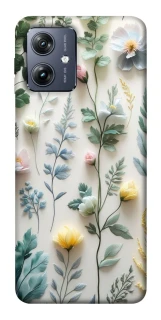 Чохол на Motorola Moto G54 Floral design ver.4 фото 1 Чохол на Motorola Moto G54 Floral design ver.4 фото 1 з 1