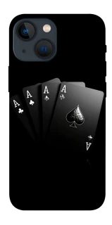 Чохол на Apple iPhone 13 mini (5.4") Black Cards фото 1 з 1