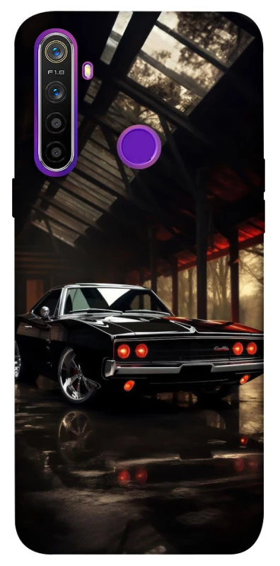Чохол на Realme 5 Black classic car фото 1 з 1