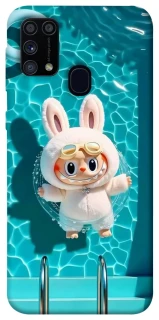 Чехол на Samsung Galaxy M31 Labubu in the pool ver.2 фото 1 из 1
