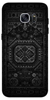 Чехол на Samsung G935F Galaxy S7 Edge Черный ковер фото 1 из 1