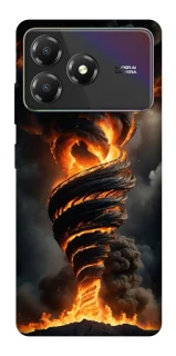 Чехол на ZTE Blade A36 Огненный торнадо фото 1 из 1