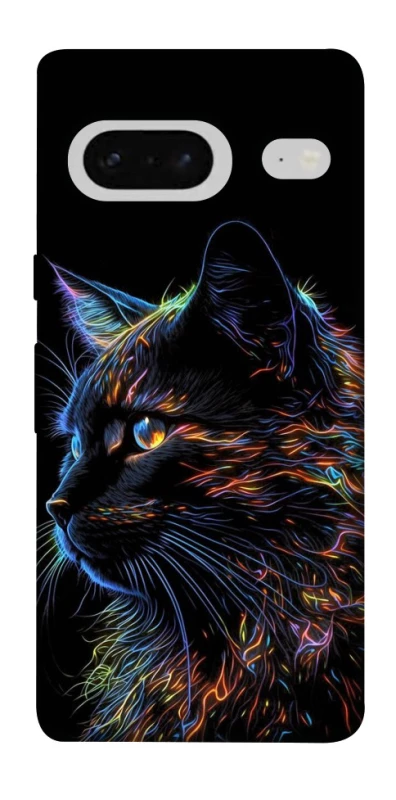 Чехол на Google Pixel 7 Черный кот фото 1 из 1