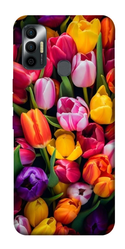 Чохол на TECNO Spark 7 Flowers v30 фото 1 з 1