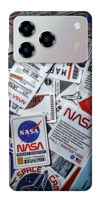 Чехол на ZTE Blade A76 NASA ver.4 фото 1 из 1