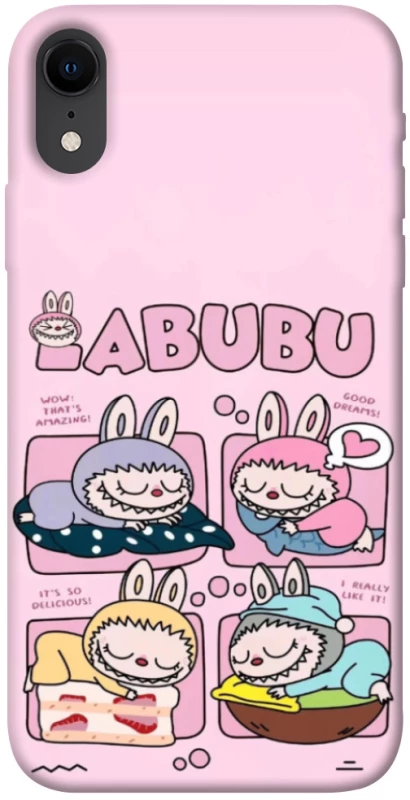 Чохол на Apple iPhone XR (6.1") Labubu Dreams Collage фото 1 з 1