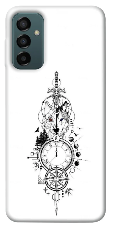 Чехол на Samsung Galaxy M13 4G Tattoo ver.8 фото 1 из 1