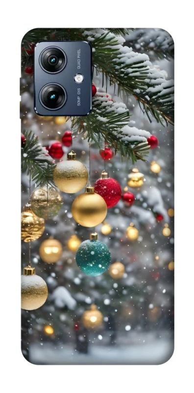 Чехол на Motorola Moto G54 Power Новогодний v48 фото 1 из 1