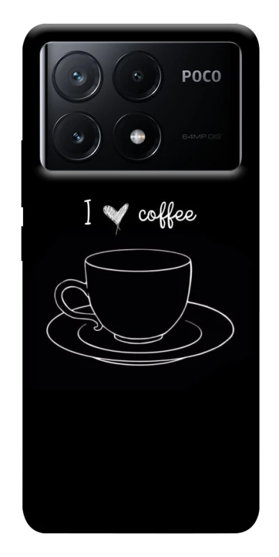 Чехол на Xiaomi Poco X6 Black coffee фото 1 из 1