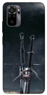 Чохол на Xiaomi Poco M5s Мечі Ведьмака фото 1 з 1
