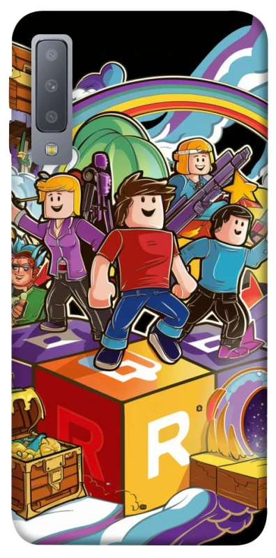 Чохол на Samsung A750 Galaxy A7 (2018) Roblox family фото 1 з 1