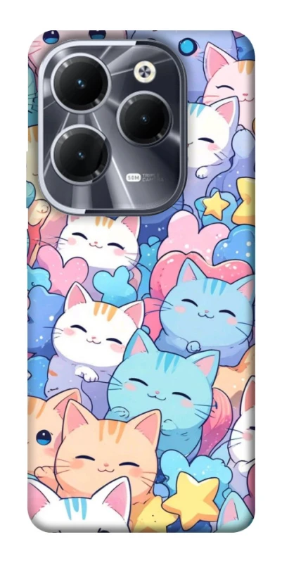 Чехол на Infinix Hot 40 Funny Kittens ver.3 фото 1 из 1