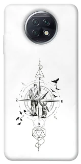 Чехол на Xiaomi Redmi Note 9 5G / Note 9T Tattoo ver.9 фото 1 из 1