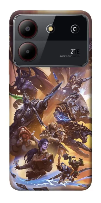 Чехол на ZTE Blade A54 4G Warcraft v4 фото 1 из 1