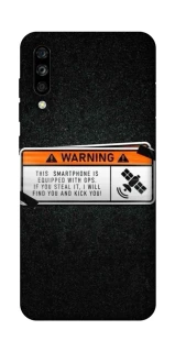 Чехол на ZTE Blade A7s (2019) Warning фото 1 из 1