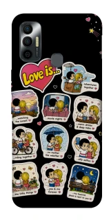 Чехол на TECNO Spark 7 Love is ver.4 фото 1 из 1