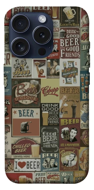 Чохол на Apple iPhone 15 Pro (6.1") Retro collage ver.1 фото 1 з 1