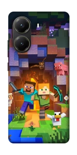 Чохол на Xiaomi Poco X6 Pro Minecraft game фото 1 з 1