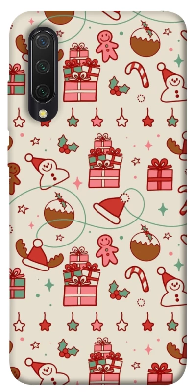 Чехол на Xiaomi Mi CC9 / Mi 9 Lite Новогодний v14 фото 1 из 1