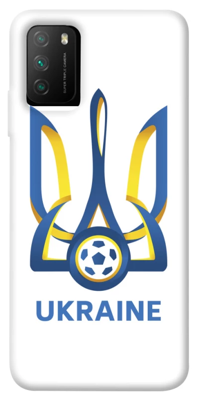 Чехол на Xiaomi Poco M3 Футбольный Герб v2 фото 1 из 1