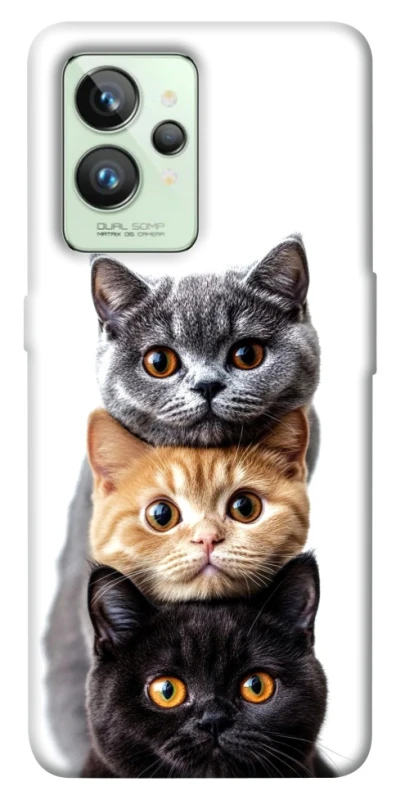 Чехол на Realme GT2 Красивые котики фото 1 из 1