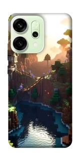 Чехол на Oppo Reno 14 Minecraft sunset фото 1 из 1