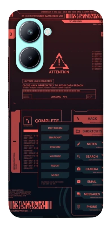 Чохол на Realme C33 Attention фото 1 з 1