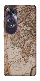 Чехол на Oppo A60 Карта путешествий фото 1 из 1