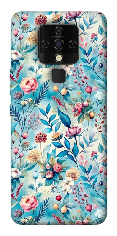 Чохол на TECNO Camon 16 SE Floral design ver.5 фото 1 з 1