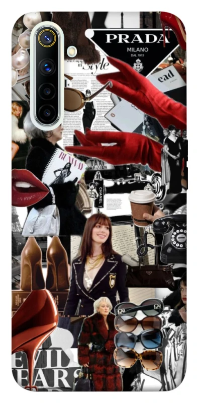 Чохол на Realme 6 Fashion collage ver.13 фото 1 з 1