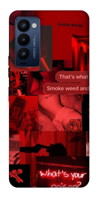 Чохол на TECNO Camon 18 Pro Love collage ver.1 фото 1 з 1