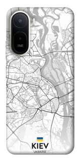 Чохол на Xiaomi Redmi A7 Pro 4G Kiev white map фото 1 з 2