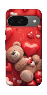 Чохол на Google Pixel 10 bear in hearts фото 1 з 1