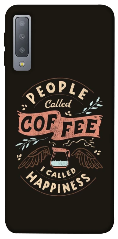 Чохол на Samsung A750 Galaxy A7 (2018) Сoffee happiness фото 1 з 1
