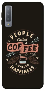 Чохол на Samsung A750 Galaxy A7 (2018) Сoffee happiness фото 1 з 1