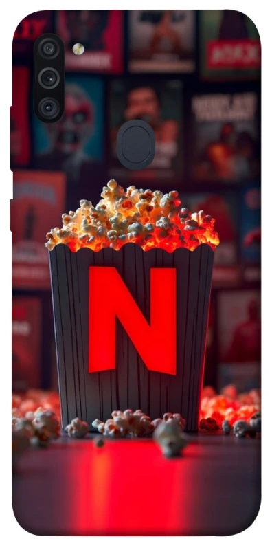 Чохол на Samsung Galaxy M11 Netflix and popcorn фото 1 з 1