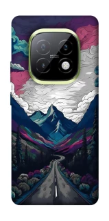 Чехол на Realme Narzo 70 Turbo Нарисованные горы фото 1 из 1